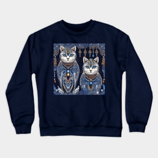 Sapphire Sentinels Crewneck Sweatshirt